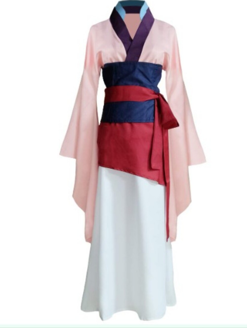 Angelaicos Womens Princess Mulan Costume Dress Chinese Heroine Party Ball Gown